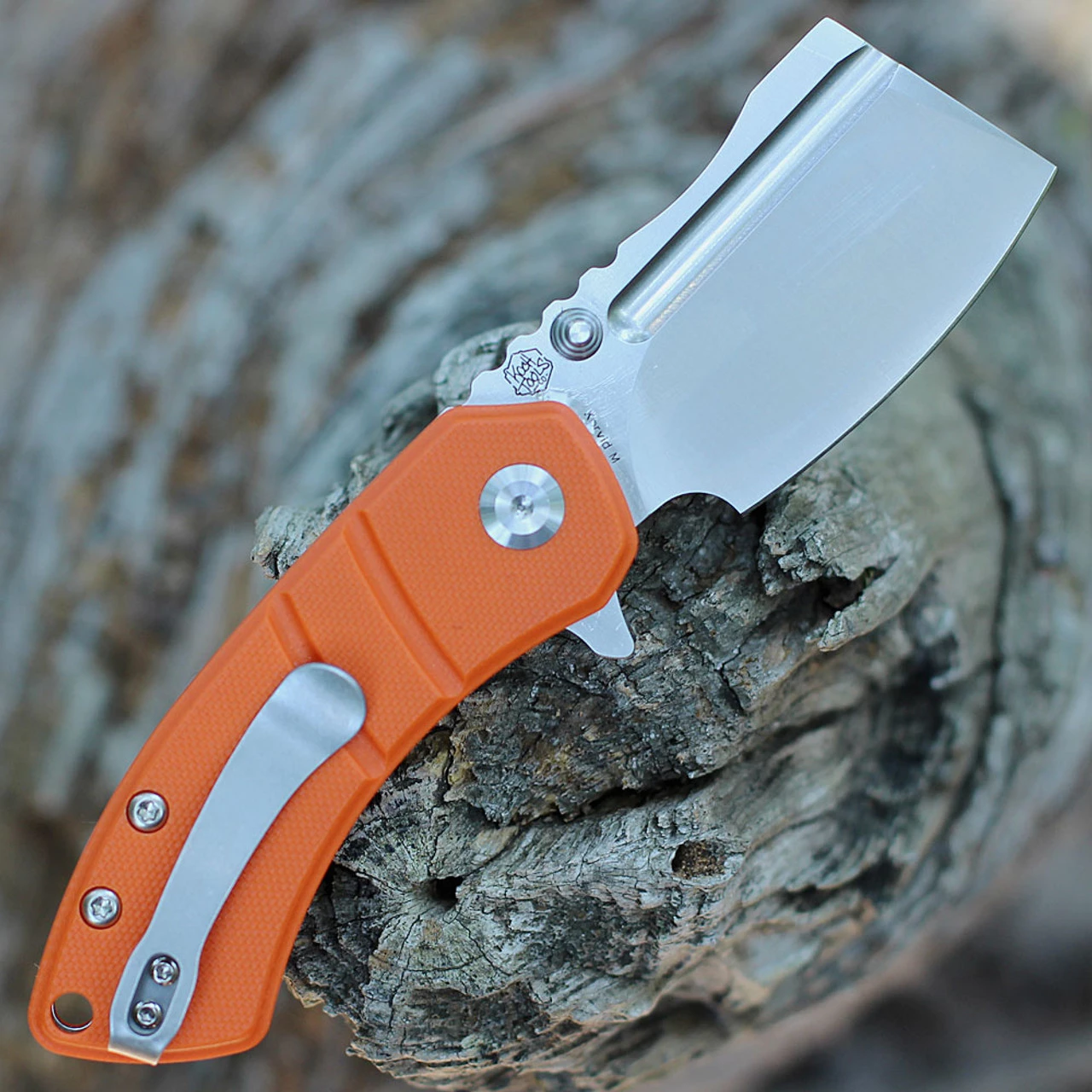 Kansept Korvid M Flipper - Orange G10 (2.45" Satin 154CM) T2030A6 4 Kansept Korvid M Flipper - Orange G10 (2.45" Satin 154CM) T2030A6 - Image 2