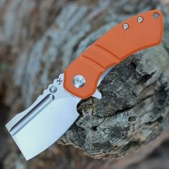 Kansept Korvid M Flipper - Orange G10 (2.45" Satin 154CM) T2030A6