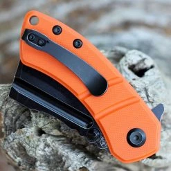 Kansept Korvid M Flipper - Orange G10 (2.45" Blk 154CM) T2030A7 -Knives Sales KT2030A7.2 90992.1656527306