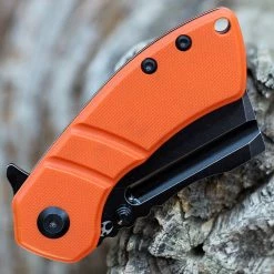 Kansept Korvid M Flipper - Orange G10 (2.45" Blk 154CM) T2030A7 -Knives Sales KT2030A7.3 00939.1656527306