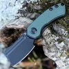 Kansept MINI Korvid - Green G10 (1.5" 154CM Blk Cleaver) T3030A1 -Knives Sales KT3030A1.1 03698.1643304640