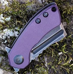 Kansept MINI Korvid - Purple G10 (1.5" 154CM Blk SW Cleaver) T3030A3 9 Kansept MINI Korvid - Purple G10 (1.5" 154CM Blk SW Cleaver) T3030A3 -Knives Sales KT3030A3.3 29908.1643302625
