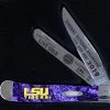 Case LSU19-CATTP Trapper Gift Set, LSU Purple Corelon Handle (9254 SS) -Knives Sales LSU19 CATTP.1 13696.1581528323