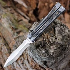 Maxace Loran MINI Bailsong - Gray Ti/ Gold CF (3.3" M390 Double Edge/ Wrench) MLR01 -Knives Sales Loran MINI Bailsong.1 34249.1648580727