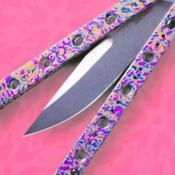 Flytanium Limited Edition "Kaleidoscope" Ti Handle Kit - Kershaw Lucha -Knives Sales Lucha kaleidoscope 64093.1649451026