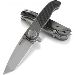 CRKT M40 Deadbolt Lock Tanto CRM400, 2.937" 1.4116 Plain Blade, Bolster - 6063 Al | Onlay - Glass Reinforced Nylon Handle -Knives Sales M40 Deadbolt Lock Tanto 3 53081.1579293119