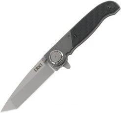 CRKT M40 Deadbolt Lock Tanto CRM400, 2.937" 1.4116 Plain Blade, Bolster - 6063 Al | Onlay - Glass Reinforced Nylon Handle