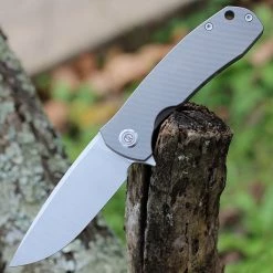 Maxace Balance 2021 - Gray Titanium (3.7" M390 Satin) MBL101