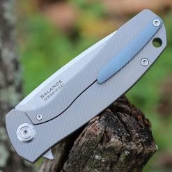 Maxace Balance 2021 - Gray Titanium (3.7" M390 Satin) MBL101 -Knives Sales MAXMBL101.2 82871.1639070482