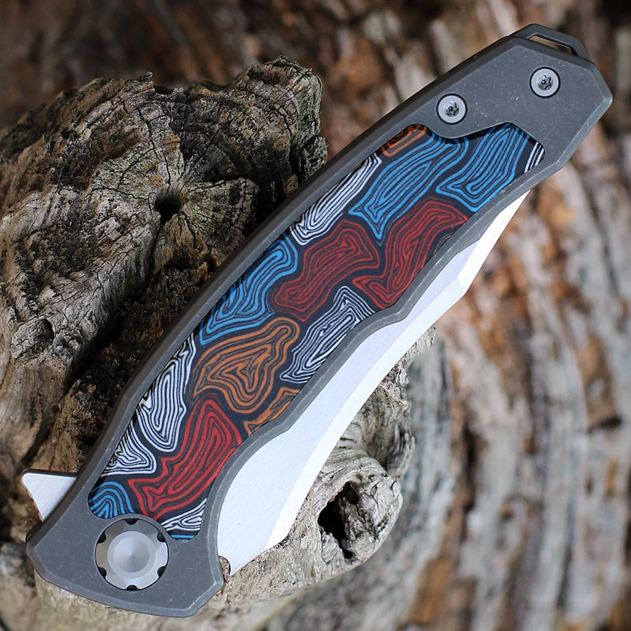 Maxace Halictus 2.0 - Gray Ti /G10 (3.8" M390 Satin) MHLT203 5 Maxace Halictus 2.0 - Gray Ti /G10 (3.8" M390 Satin) MHLT203 - Image 3