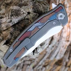 Maxace Halictus 2.0 - Gray Ti /G10 (3.8" M390 Satin) MHLT203 9 Maxace Halictus 2.0 - Gray Ti /G10 (3.8" M390 Satin) MHLT203 -Knives Sales MAXMHLT203.3 93312.1655820628