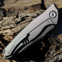 Maxace Killer Whale 2.0 - Gray Ti (3.9" ASP-60 Gray SW) MKW203 -Knives Sales MAXMKW203.2 55170.1644424669