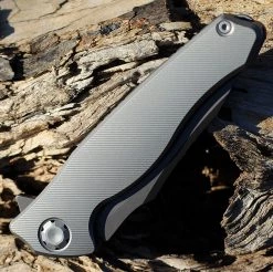 Maxace Killer Whale 2.0 - Gray Ti (3.9" ASP-60 Gray SW) MKW203 -Knives Sales MAXMKW203.3 38287.1644424669