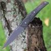 Maxace Knives Ranger MGR04, 3.86" XW42 Gray Plain Blade, Ash Black Micarta Handle -Knives Sales MAXMRG04.2 49822.1626900611