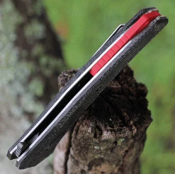 Maxace Knives Ranger MGR04, 3.86" XW42 Gray Plain Blade, Ash Black Micarta Handle -Knives Sales MAXMRG04 28841.1625688919