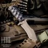 Halfbreed MCK-02 Medium Clearance Knife Dark Earth G10 (4.5" Tan Recurve) MCK-02 DE -Knives Sales MCK 02DE 33213.1646668786