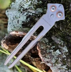 Maxace Pelican-M Balisong Grey Ti (3.54" M390 Satin) MCPM01 -Knives Sales MCPM01.4 50372.1658949572