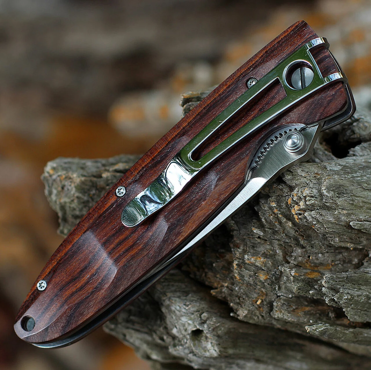 Mcusta Japan Basic Folding Knife Rosewood (3.3" VG-10 Satin) MC-0014R 6 Mcusta Japan Basic Folding Knife Rosewood (3.3" VG-10 Satin) MC-0014R - Image 4