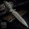 Halfbreed MIK-01PS Medium Infantry Knife Ranger Green G10 (6.5" Partially Serr OD) MIK-01PS OD -Knives Sales MIK 01PS OD.1 23502.1651083436