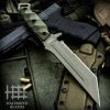 Halfbreed MIK-05PS Medium Infantry Knife Ranger Green G10 (6.7" OD Green Partially Serr) MIK-05PS OD -Knives Sales MIK05PS OD 11091.1646678267