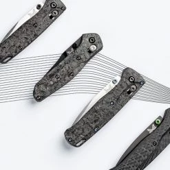 Flytanium Shredded CF Scales - for Benchmade MINI Osborne 945 -Knives Sales MINI Bugout 945 cf 1 01347.1634853164