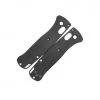 Flytanium Crossfade Black G10 Scales - for Benchmade MINI Bugout