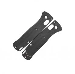 Flytanium Crossfade Black G10 Scales - for Benchmade MINI Bugout
