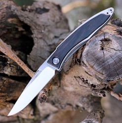 Chris Reeve Mnandi Inlay Macassar Ebony Drop Point (MNA-1016)