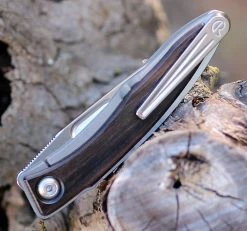 Chris Reeve Mnandi Inlay Macassar Ebony Drop Point (MNA-1016) -Knives Sales MNA 1016.4 39445.1579548157