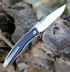 Chris Reeve Mnandi Inlay Macassar Ebony Drop Point (MNA-1016) -Knives Sales MNA 1016 16124.1579548157