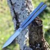 Maxace Pian Bailsong - Blue Ti (4.6" M390 Satin Harpoon) MPN03 -Knives Sales MPN03.1 33613.1641329550