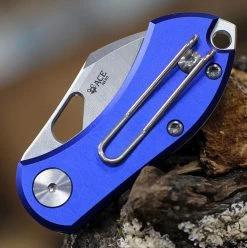 GiantMouse ACE Nibbler Blue Aluminum Folding (2" N690 )-NIBBLER-ALU-RED -Knives Sales NIBBLER ALU BLUE.1 71196.1661369791