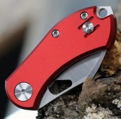 GiantMouse ACE Nibbler Red Aluminum Folding (2" N690 )-NIBBLER-ALU-RED -Knives Sales NIBBLER ALU RED.2 36807.1661369307