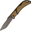 Outdoor Edge Chasm Medium - Coyote Zytel (3.3" 8Cr13MoV Blk) CHC-33C