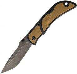 Outdoor Edge Chasm Medium - Coyote Zytel (3.3" 8Cr13MoV Blk) CHC-33C