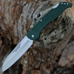 Ontario Camp Plus Folders Chef Knife - Dark Green GFN (4.3" Chef's Blade)