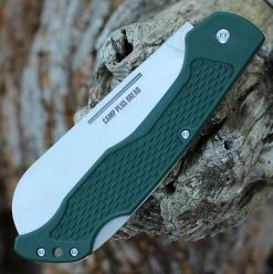 Ontario Camp Plus Folders Bread Knife - Dark Green GFN (4.25" Serrated Bread Blade) 4310 -Knives Sales ON4310.3 28135.1652112214