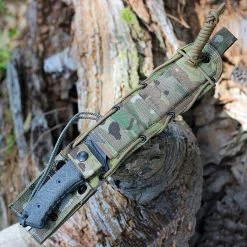 Chris Reeve Pacific, 6" CPM 4V Part Serrated Blade, Sandblasted Black Canvas Micarta Handle (PAC-1001) -Knives Sales PAC 1001 CPM 4V.2 69957.1652729067