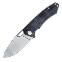 PMP Spartan Front Flipper - Blk G-10 (3.25" N690 SW) SPRTNG10