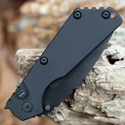 Pro-Tech Pro-Strider SnG Operator Automatic - Blk Alum (3.5" Blk DLC) Tritium Button 2403-OP -Knives Sales PT2403 OP.3 68082.1647972693