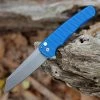 Pro-Tech Malibu "Blade Show Texas" Blue Textured (3.3" SW Reverse Tanto) 5205-BLUE -Knives Sales PT5205 BLUE.2 27251.1647962325