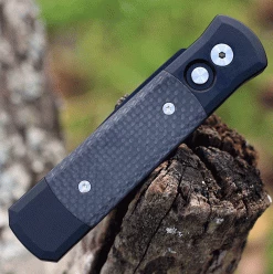 Pro-Tech Godson Automatic - Blk / Carbon Fiber (3.15" Blk) 705 -Knives Sales PT705.3 30075.1637180575