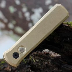 Pro-Tech Godson Automatic SW Bronze Alum (3.2" Blk DLC) 7112 -Knives Sales PT7112.1 27908.1643302184