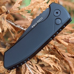 Pro-Tech Les George SBR Automatic Blk Alum (2.5" S35VN Blk) LG403 -Knives Sales PTLG403.4 31664.1631643498