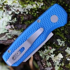 Pro-Tech Runt 5 Automatic - Textured Blue (1.9" 20CV SW Reverse Tanto) R5205-BLUE -Knives Sales R5205 BLUE.2 59861.1643298710