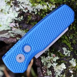 Pro-Tech Runt 5 Automatic - Textured Blue (1.9" 20CV SW Reverse Tanto) R5205-BLUE -Knives Sales R5205 BLUE.3 12957.1643298710