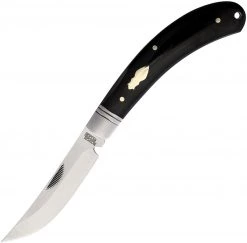 Rough Ryder Large Bow Trapper - Blk Micarta (3" 440A Satin) RR2456