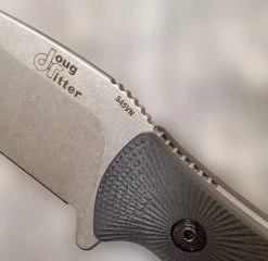 Doug Ritter RSK® Mk3-G2 - Knifeworks Exclusive - Black / Stonewashed CPM-S45VN -Knives Sales RSK Mk3 G2 thumbramp 1200w 34855.1609966944