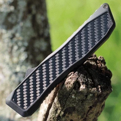 EOS Harpoon OTF Automatic Blk Alum /CF (3.7" CPM-20CV Red) HAR-01 -Knives Sales Razr Red2tone blkcarbon blk 3 05807.1628107337