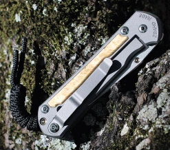 Chris Reeve Small Sebenza 31 Box Elder Burl Inlay (2.99" S45VN SW Drop Point) -S31-1108 (DOB-3/24/22) -Knives Sales S31 1108.2 50692.1624993357